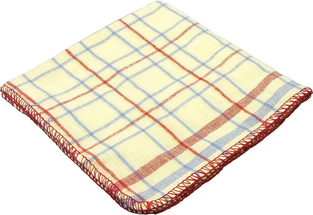 Bürstenmann Staubtuch Baumwolle gewebt ca. 35x35cm 2er Set Produktbild 