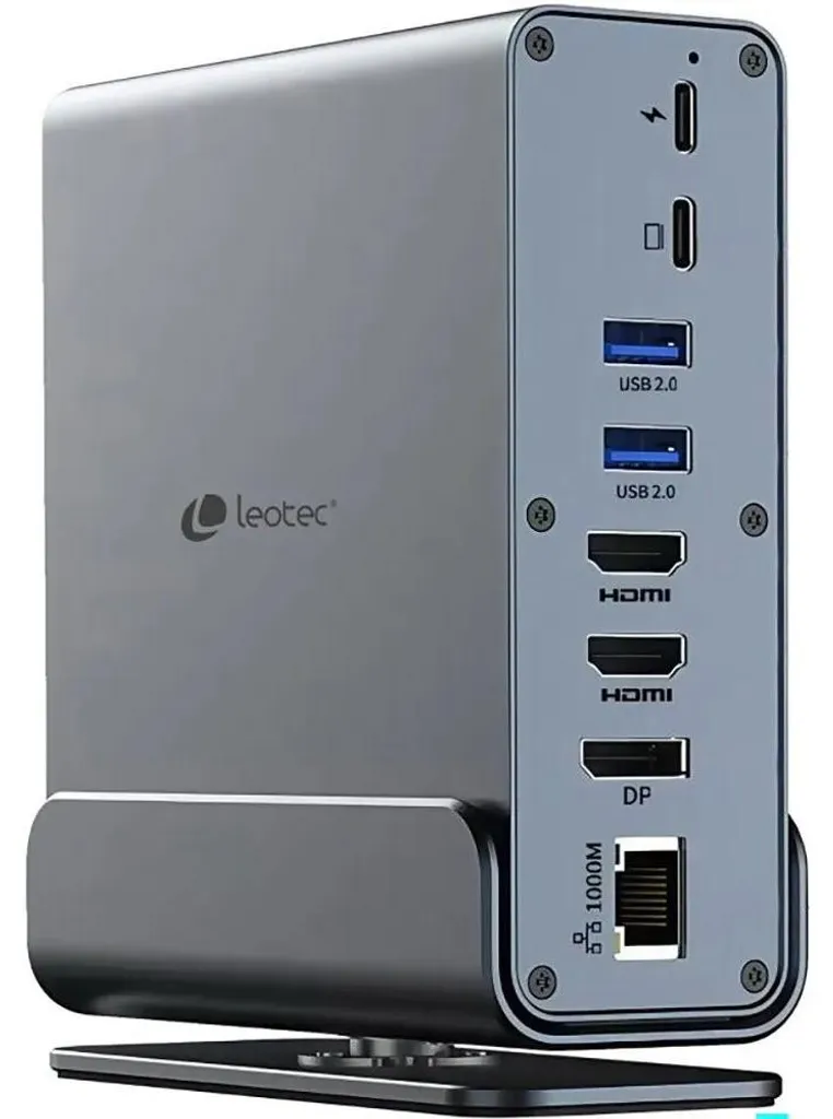 Récupérez vos Données avec la Station Leotec LEDS06 USB 3.2 Type-C Rapide