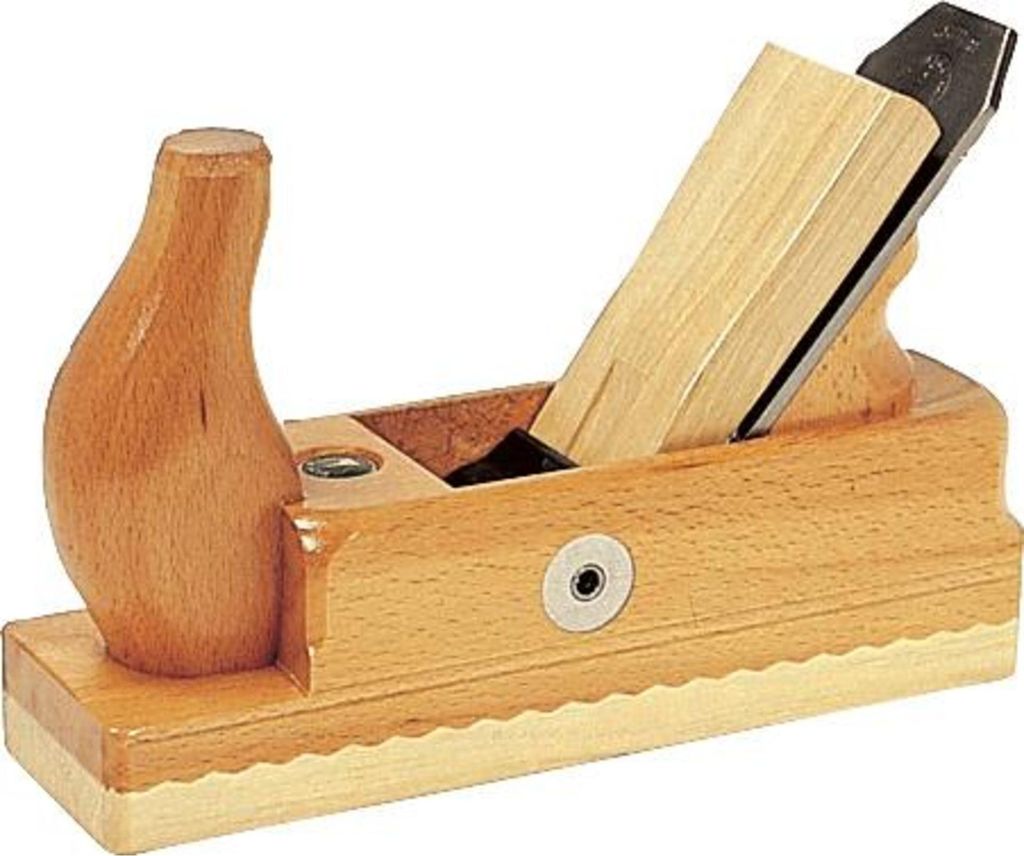 Ulmia Putzhobel HW3-48 mit Weißbuchensohle