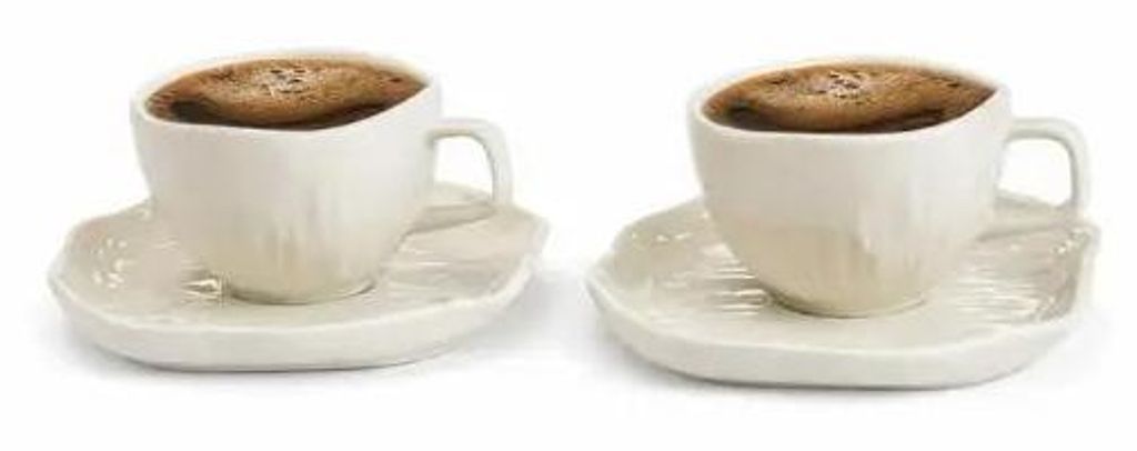 Cermico - Espressoset - 12-teilig - 90 ml - Beige Produktbild 