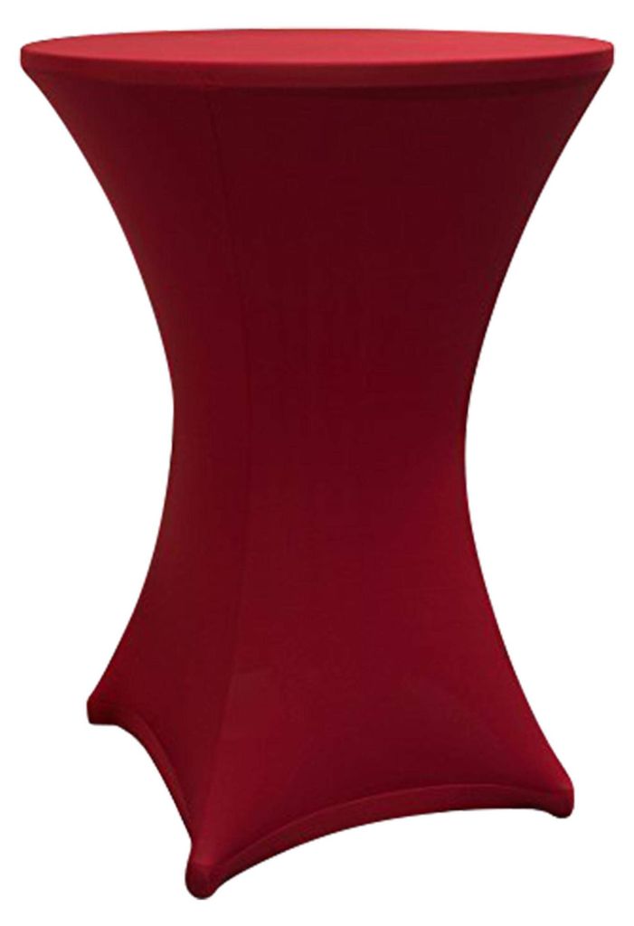 Lumaland hochwertige Stehtischhusse 80-85 cm | Stretch Produktbild 