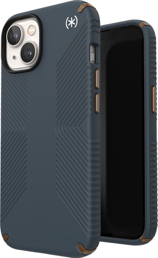Speck Presidio2 Grip - Apple iPhone 14 Pro Stoßfeste Hardcase Hülle - Charcoal Grey