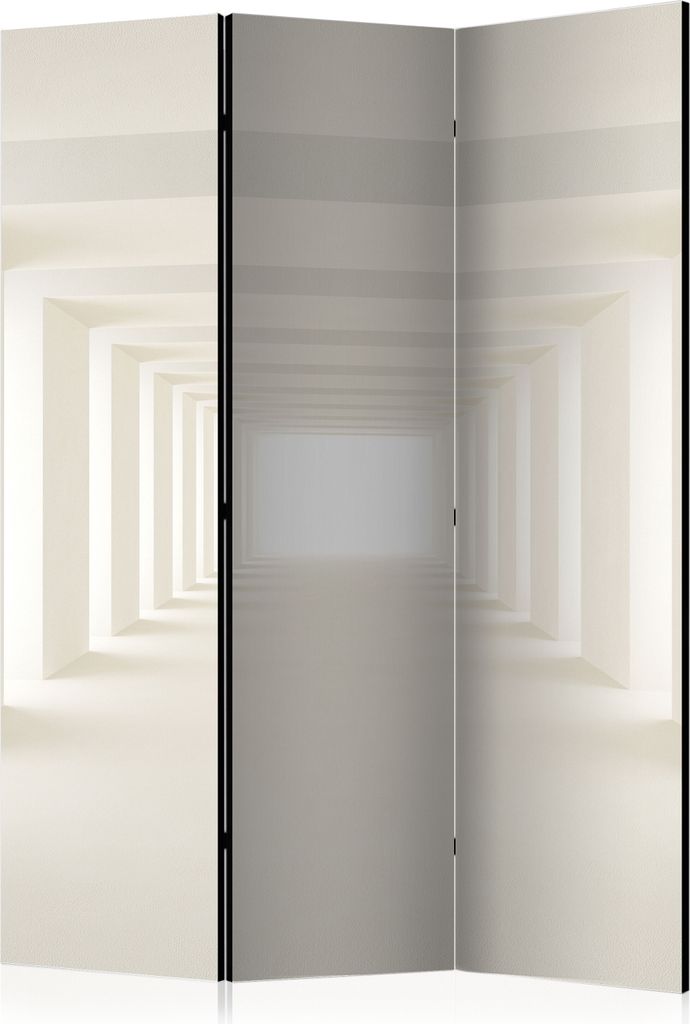 3-teiliger Doppelseitiger Vlies Paravent - Into the Light 135x172 cm 3D a-A-0124-z-b