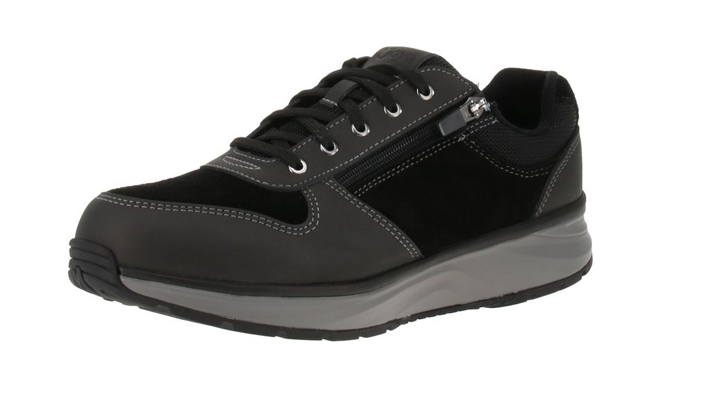 Joya JY509A Dynamo Zip - Herren Schuhe Sneaker - Black II, Größe:46 1/3 EU