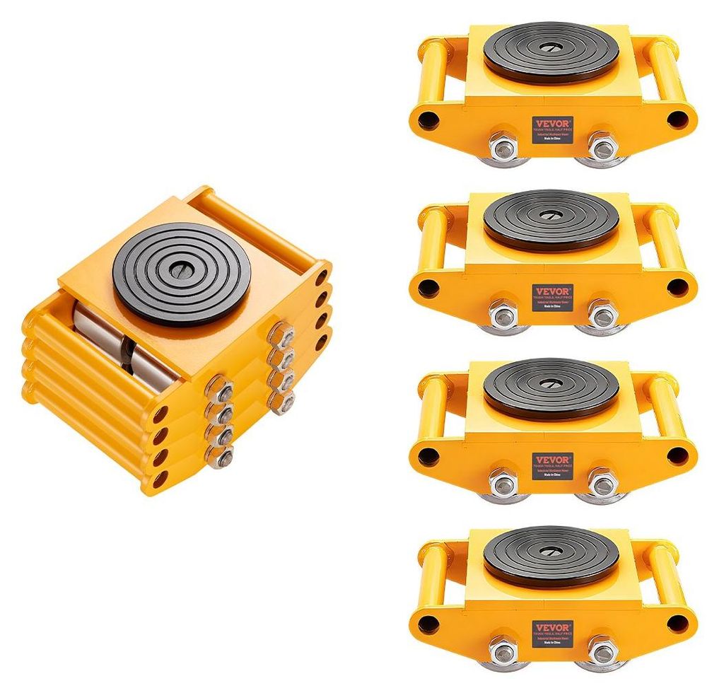 VEVOR Maschinen Skate Dolly, 13.200 LBS/6T Industrie Produktbild 