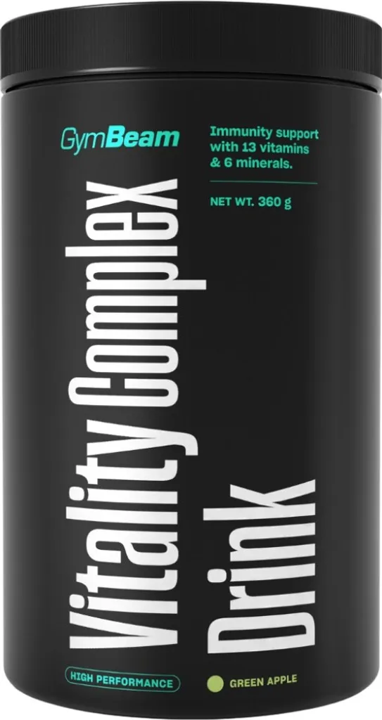 Boisson Anti-Fatigue Vitalité Pomme Verte GymBeam - Retrouvez votre Énergie