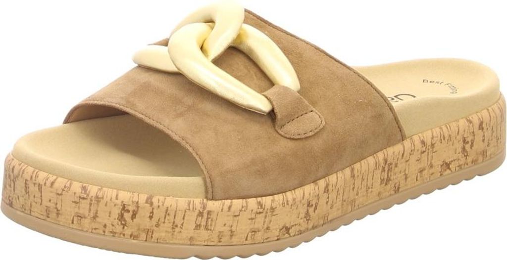 Gabor Plateau Pantoletten Damen 31393931373532 Braun 41 EU