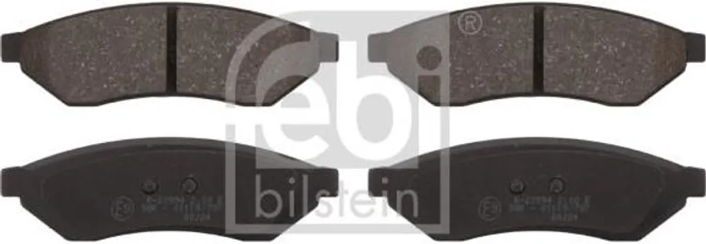 Fin des bruits de freinage Evanda : Plaquettes Febi 16722 OE 96496763