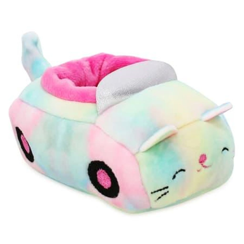 Auto-Katze-Regenbogen Squishmallows Mini-Stofftiere & Plüschtiere, Squishville 10cm, Fahrzeug und geheimes Mode Accessoire
