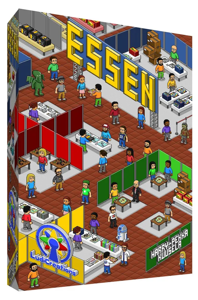 ESSEN Jeu de société Édition Trilingue FR/EN/DE pour Stratégie et Gestion