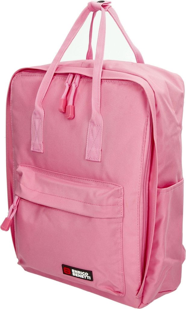 Christian Wippermann hochwertiger großer Herren Damen Rucksack City Bag Cityrucksack Tasche Rosa