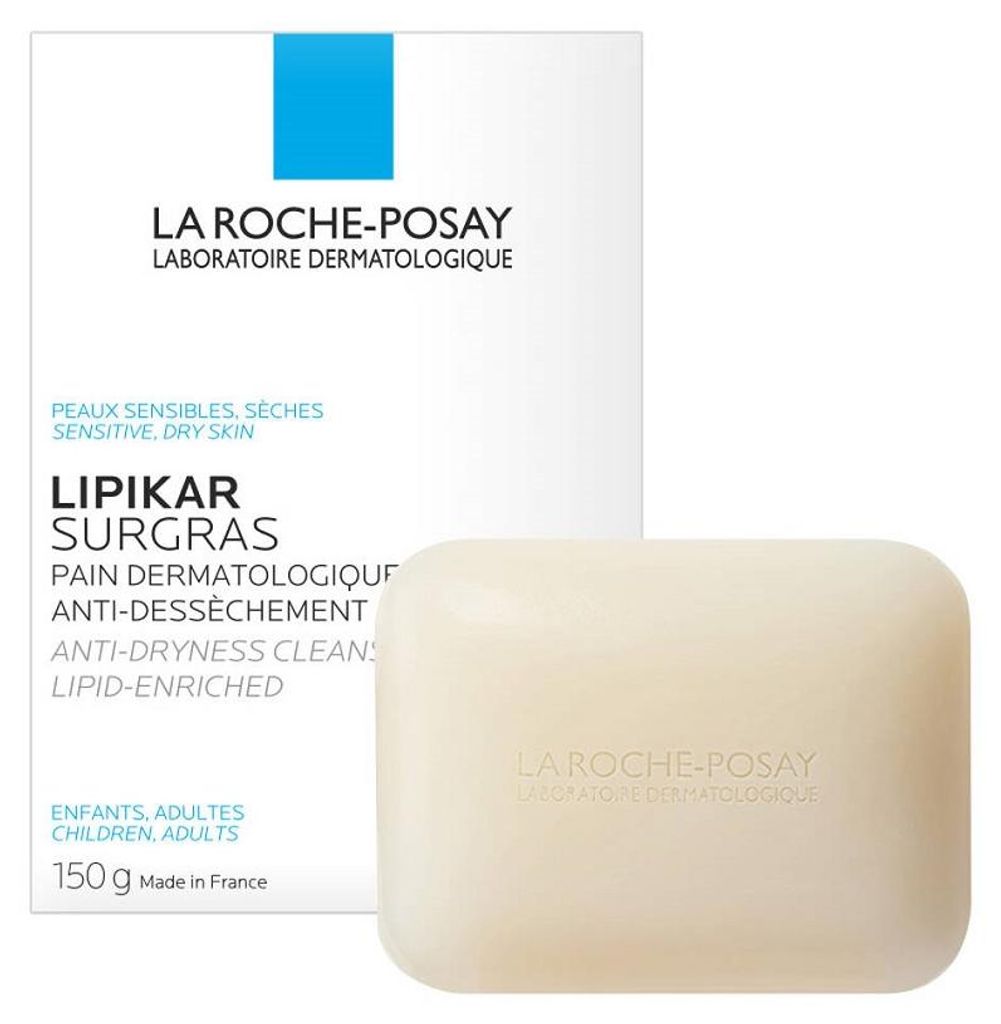 La Roche Posay Lipikar Surgras Seifenstück Produktbild 