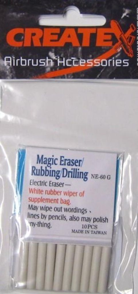 Ersatzradierer weiß (10er Pack) weich 300 692