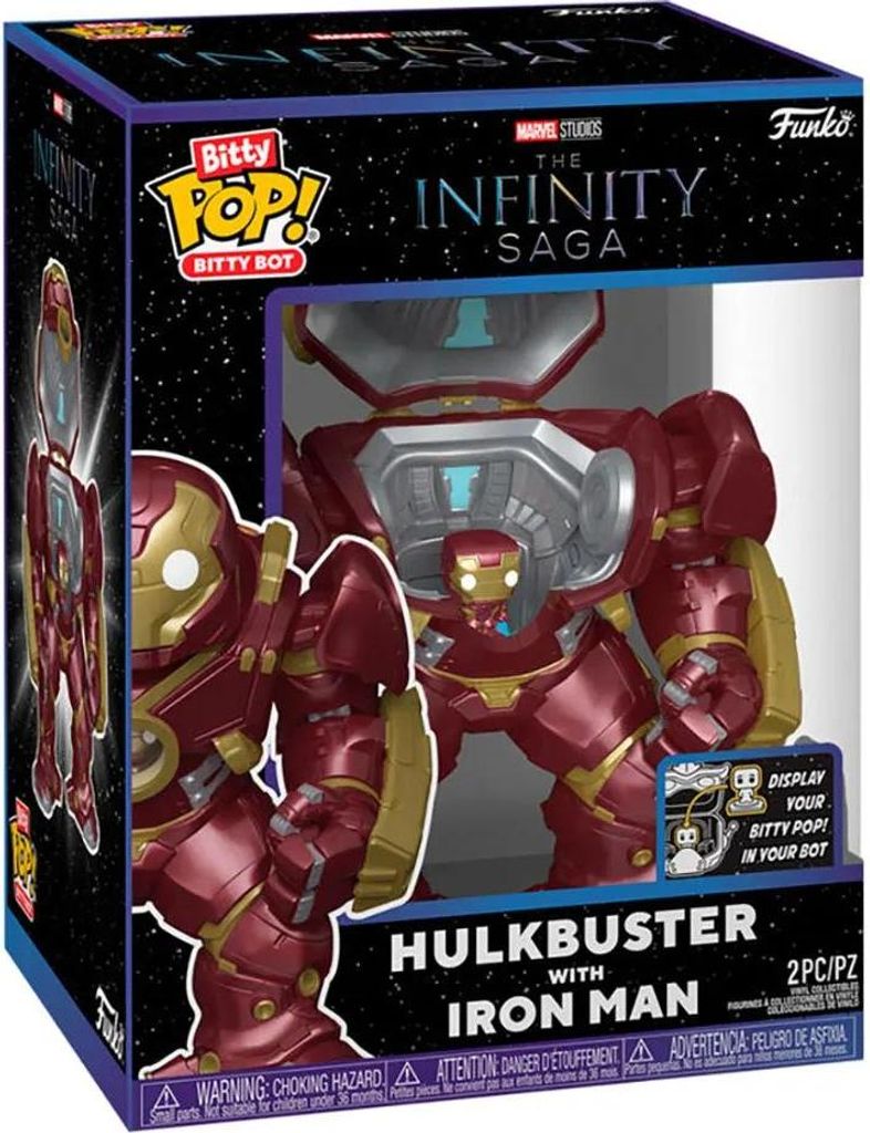 Funko POP Bitty the Infinity Saga Hulkbuster with Iron Man Zdjęcie produktu 
