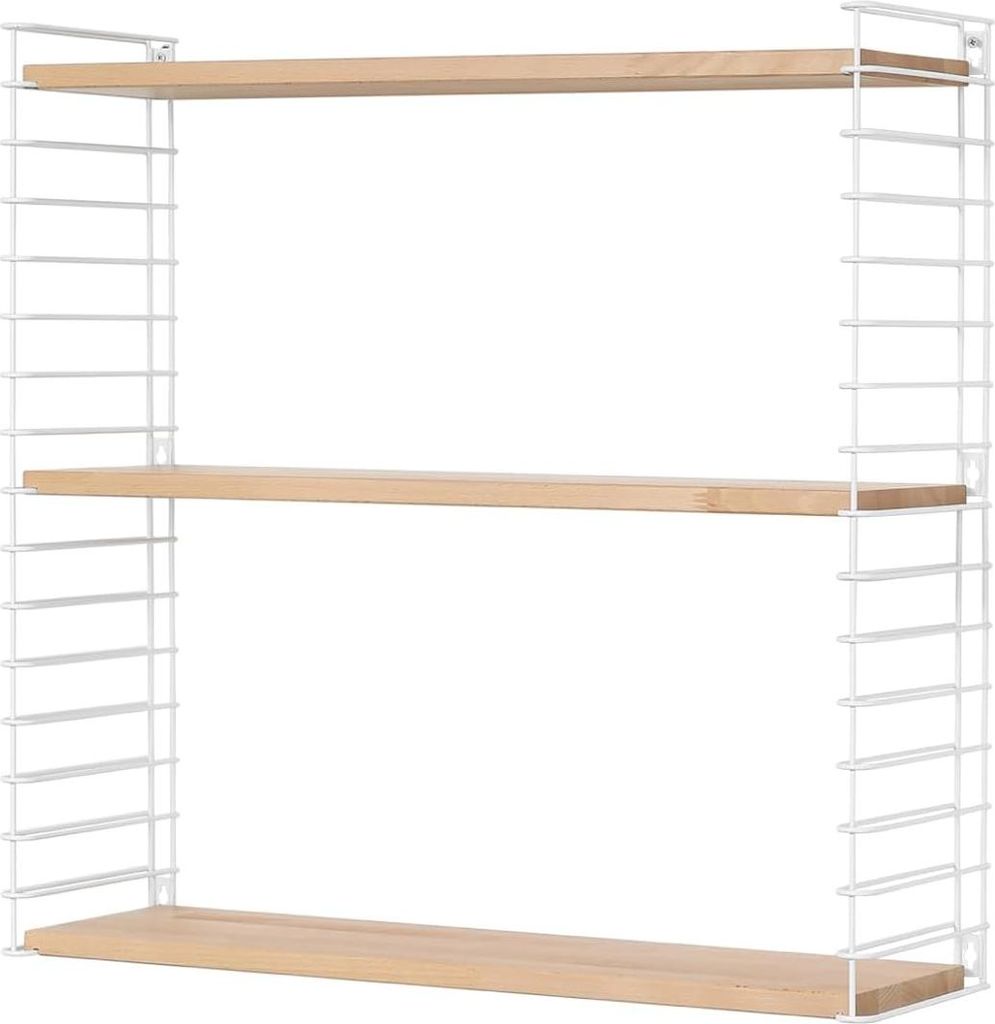 Multifunktionales Holzregal mit 3 Ebenen für Zuhause und Büro