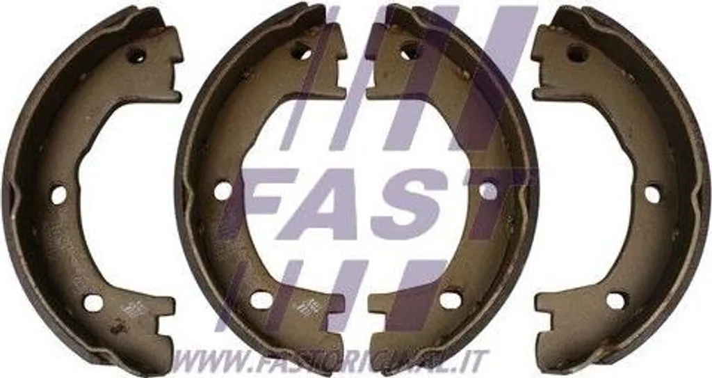 FAST FT30024 Set ganasce freno, freno di stazionamento OE 1906403 compatibile con Daily