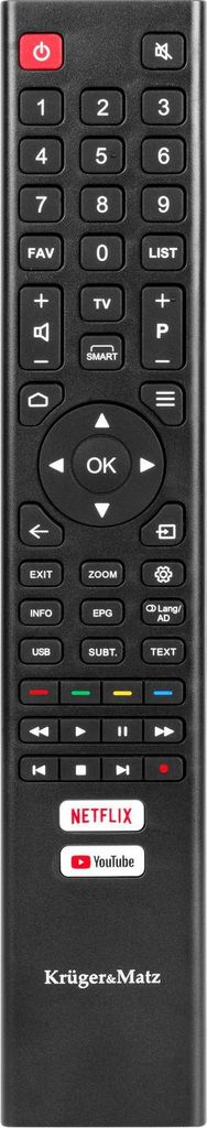 Fernbedienung für LED-TV Kruger&Matz
