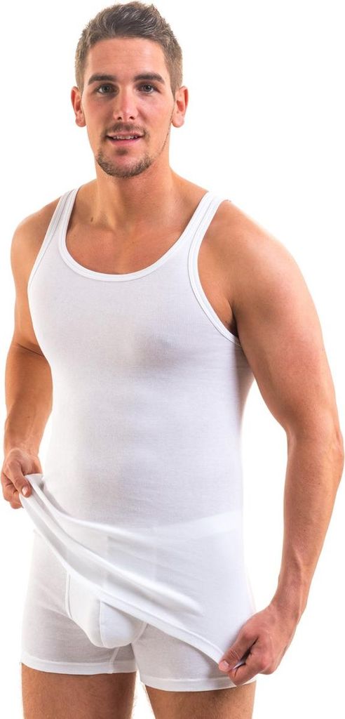 HERMKO 16000 Herren Unterhemd aus weichem Baumwolle / Modal Produktbild 