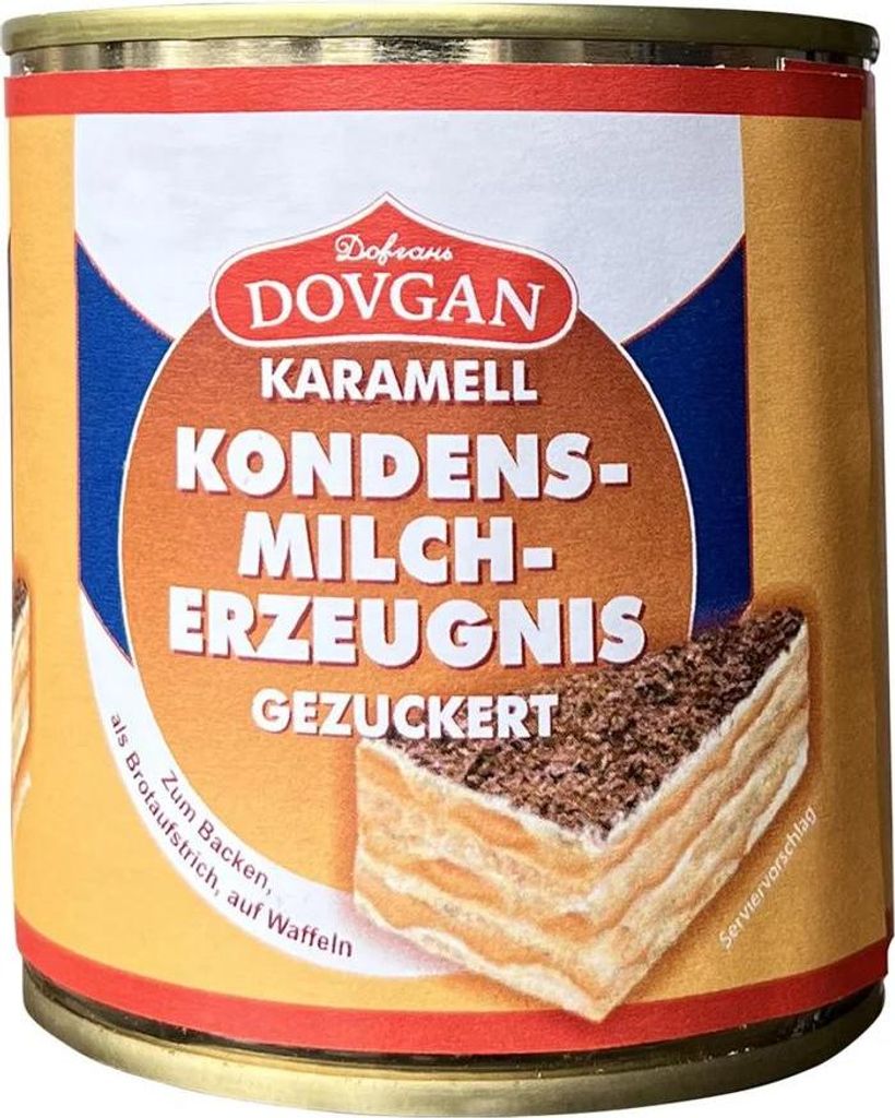 DOVGAN Gezuck. Kondensmilcherzeugnis Karamell 370g Produktbild 