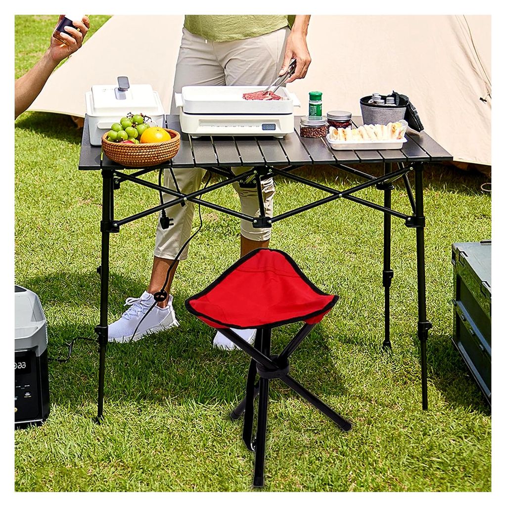Faltbarer Klapphocker für Camping und Outdoor-Aktivitäten