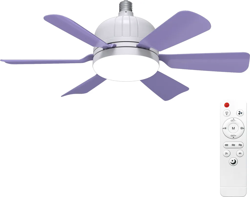 Lustre avec ventilateur de plafond moderne - Luminaire LED pour intérieur
