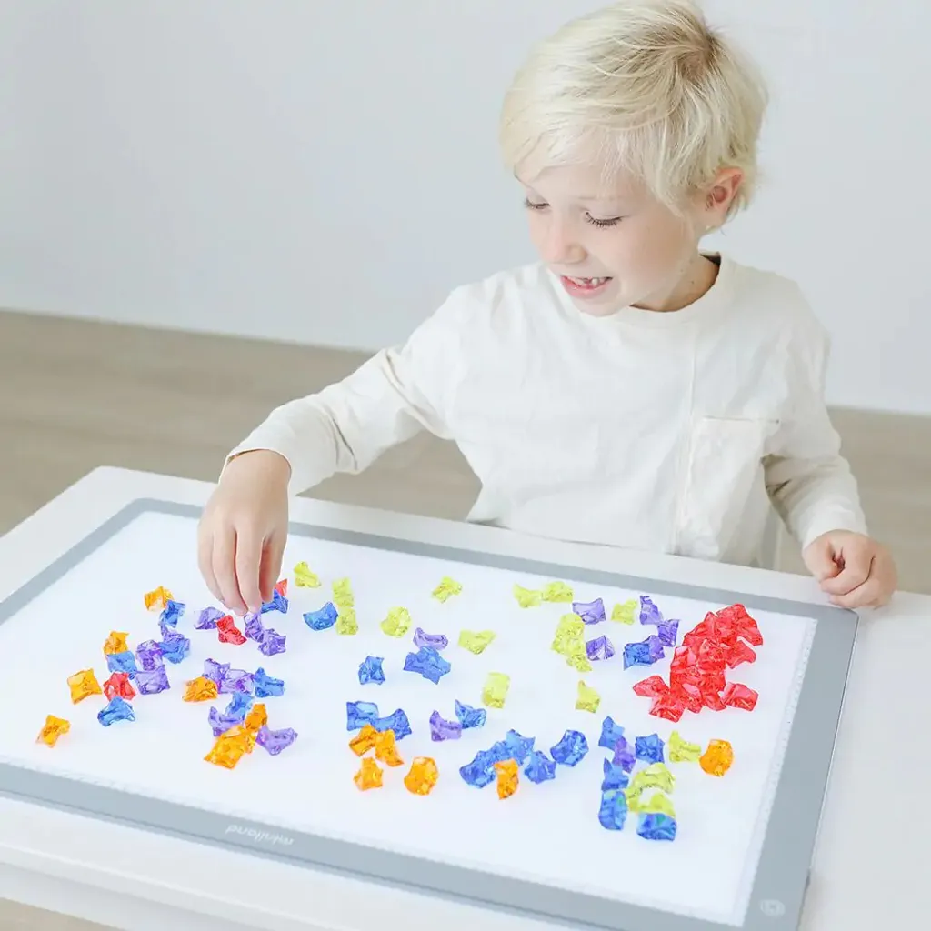 Apprendre à Compter avec Miniland Lightpad Table Lumineuse Enfant