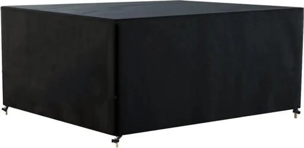 Bâche de protection banc de jardin étanche en tissu Oxford noir