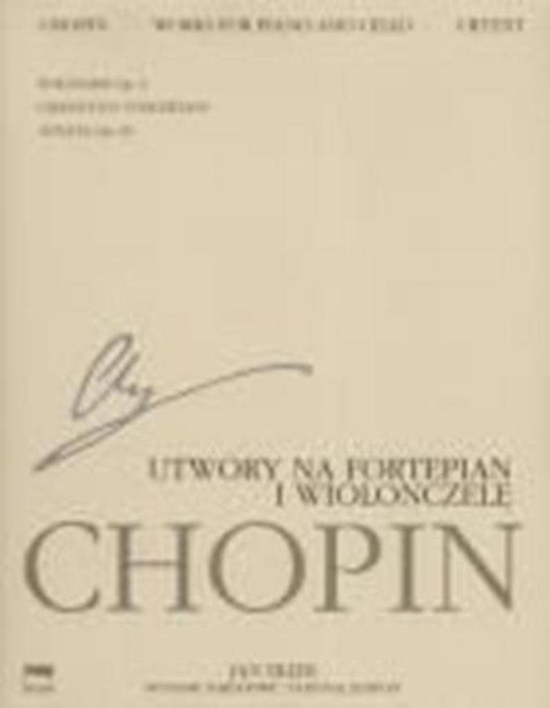 National Edition vol.23 A 16Werke für Klavier und Cello