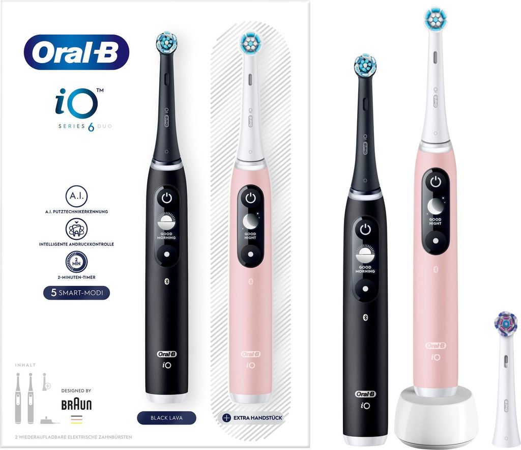 Oral-B Elektrische Zahnbürste - iO 6 + 2. Handstück - Produktbild 13