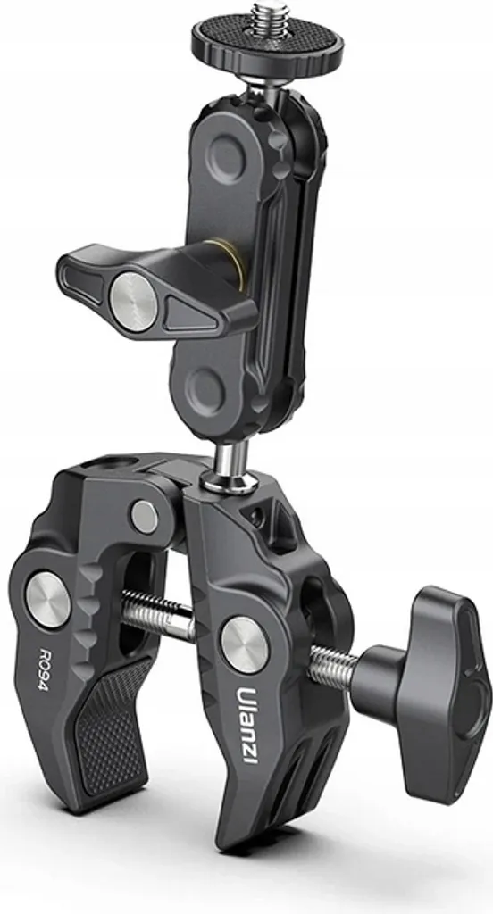Feichao Braccio Magico Regolabile 17,8 Cm Con Morsetto A Granchio | Per Fotocamera DSLR, Monitor LED, Action Cam | Staffa Universale