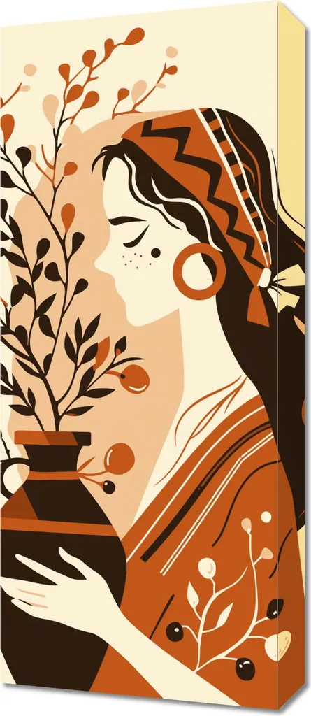 Wall Art Natura della Propria Madre 30x70 | Quadro Moderno Design
