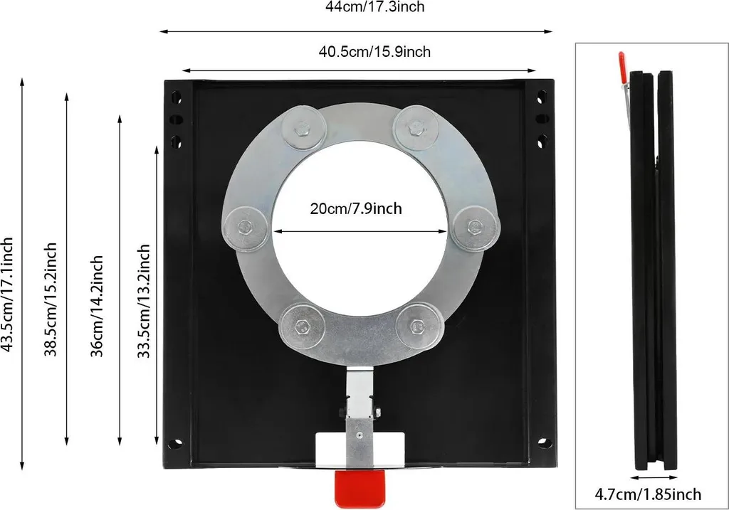 Libérer l'espace cabine Ducato X250 : Console pivotante acier 360°