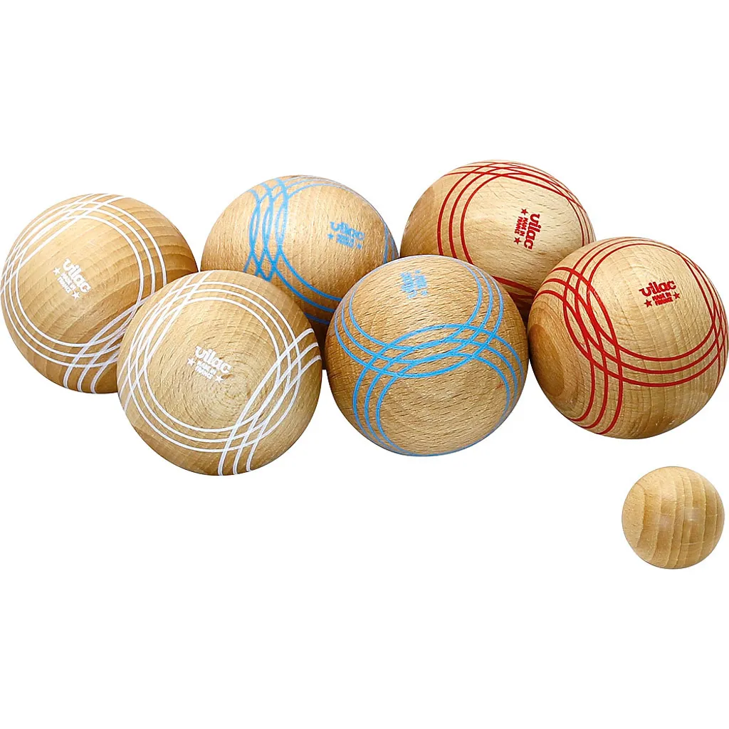 Jeu de pétanque enfant Vilac léger et sûr pour jouer sans risque