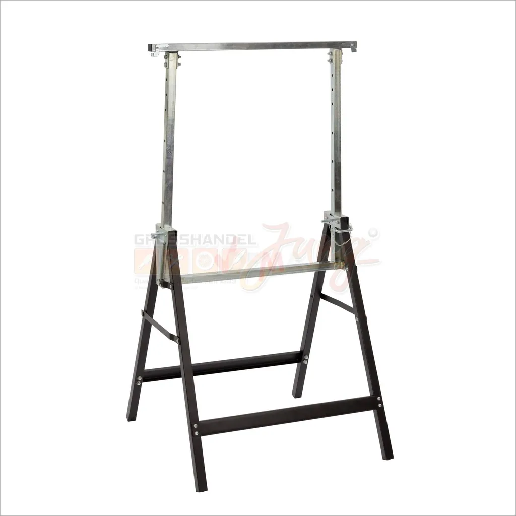 Support de sciage réglable et pliable pour menuiserie et bricolage