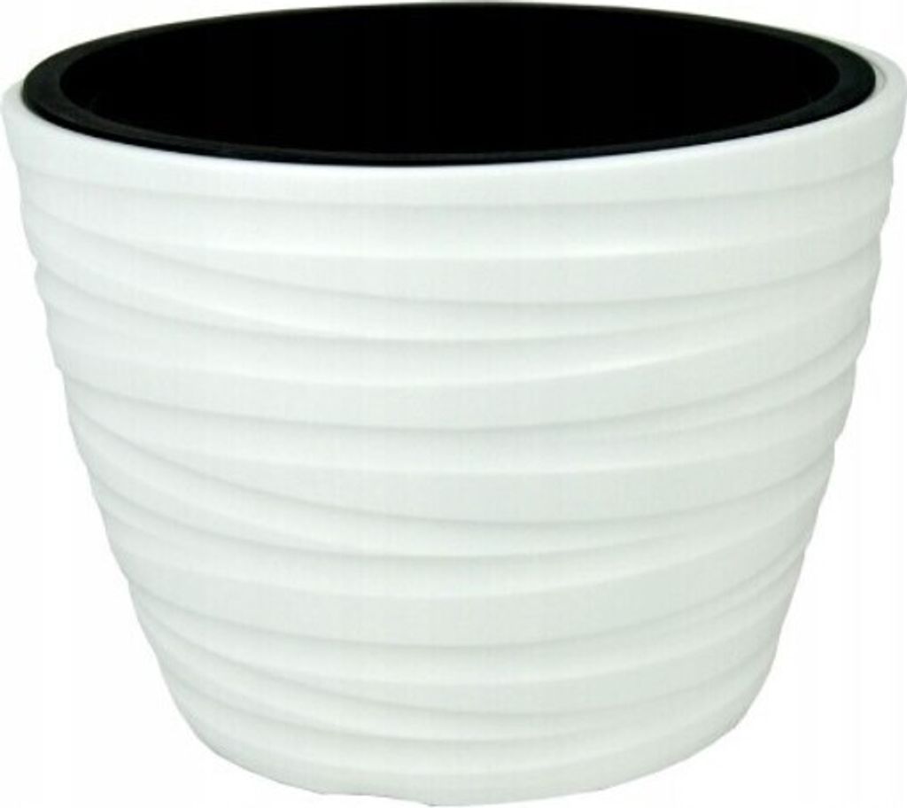 Kvetináč MAZE BIELY D50CM H34.9CM Obrázok produktu 