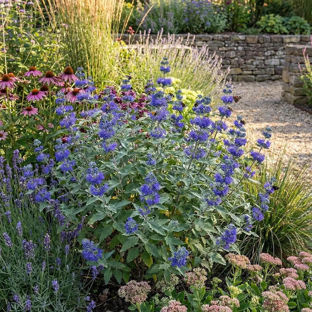 Caryopteris Heavenly Blue Barbe-Bleue Rustique Hauteur 30-50cm Lot 2