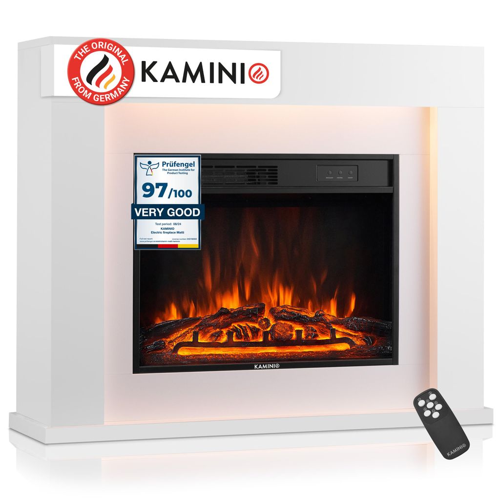Elektrický krb KAMINIO MATTI - elektrický voľne stojaci krb Obrázok produktu 