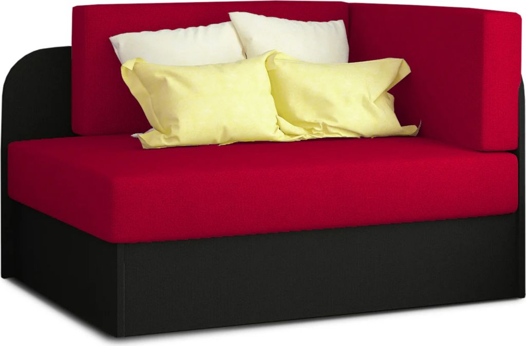 MOEBLO Kindersofa Raisa – 1-Sitzer Gästebett Sofa Sessel Jugendsofa Schlafsofa 1-Sitzer Gästebett mit Schlaffunktion und Bettkasten - Sofa Rais...