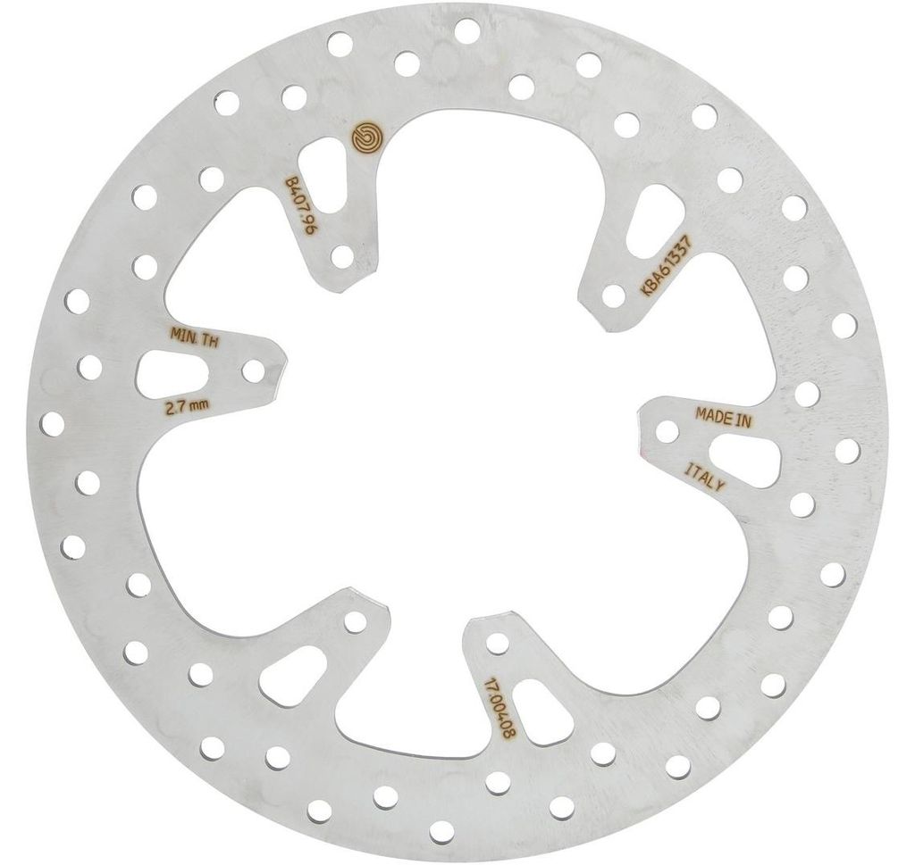 BREMBO Feststehende Bremsscheibe 68B40796 Gold-Serie Edelstahl D.240 Dicke 3mm 6 Löcher