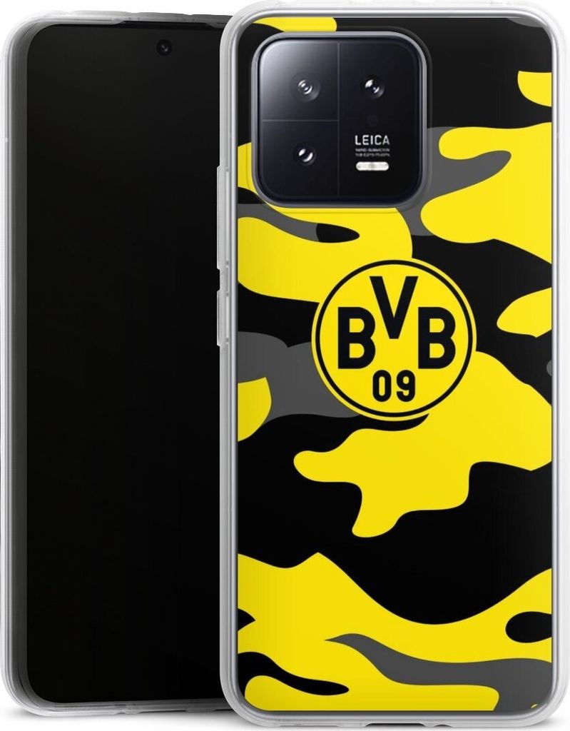 DeinDesign Handyhülle für Xiaomi 13 Silikon Hülle Case Smartphone Schutzhülle BVB Borussia Dortmund Fanartikel