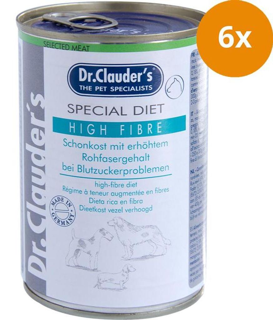 Dr.Clauder's Special Diet High Fibre 400 g
