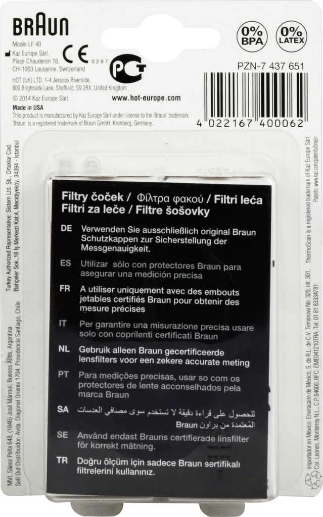 Braun, Osłona termometru dousznego, 40 sztuk (PRODUKT Z Zdjęcie produktu 23