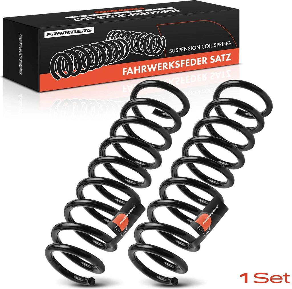 Frankberg 2x Fahrwerksfeder Hinterachse für Hyundai i30 GD i30 Coupe 1.4L 1.6L 2013-2016