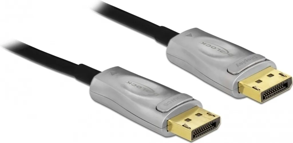 Delock 85885 Cavo DP 1.4 AOC 10m - Soluzione Professionale 8K