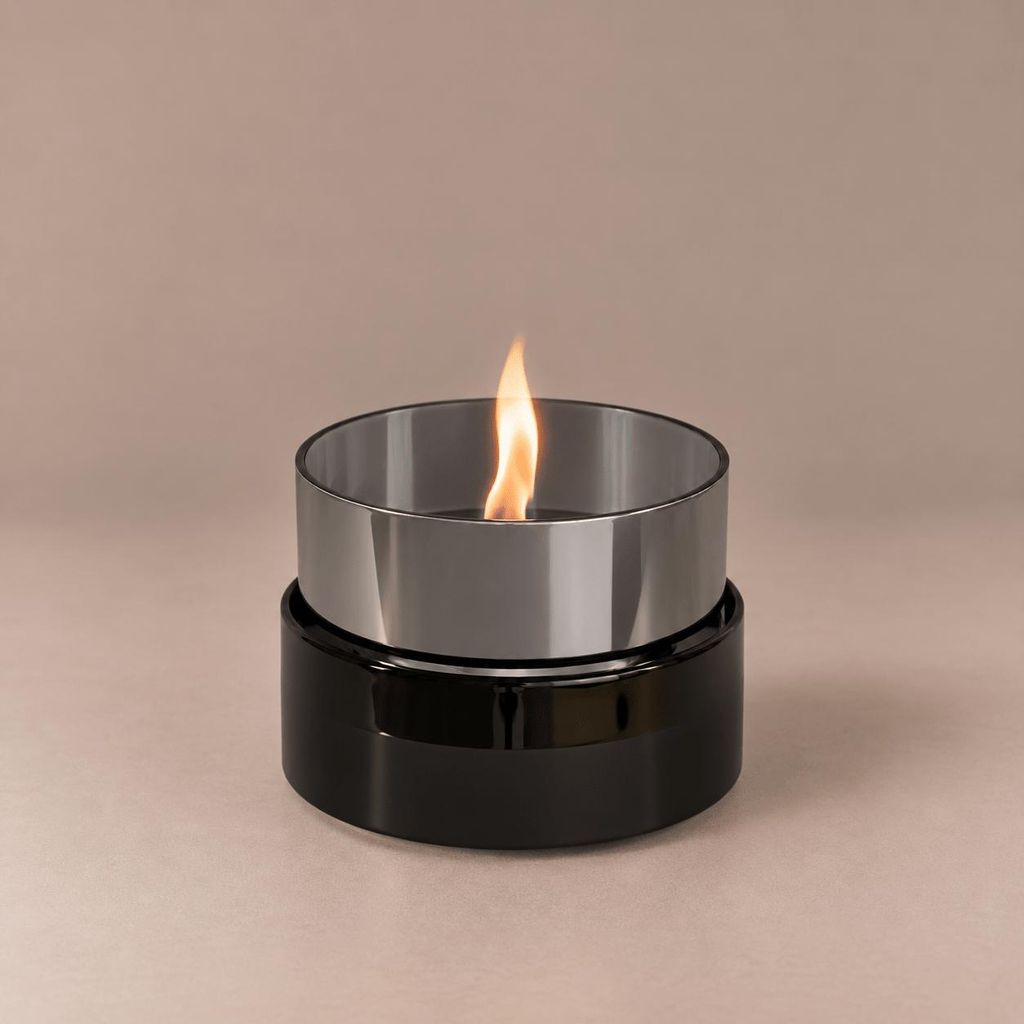 Tenderflame Rosie 18 Black/Smoke Ceramic - Tischkamin Produktbild 