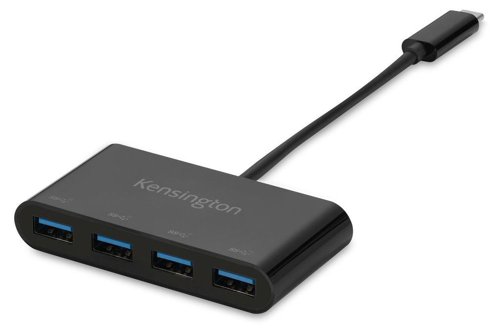 Kensington CH1200 USB-C 4-Port Hub SuperSpeed 10 Gbps Produktbild 