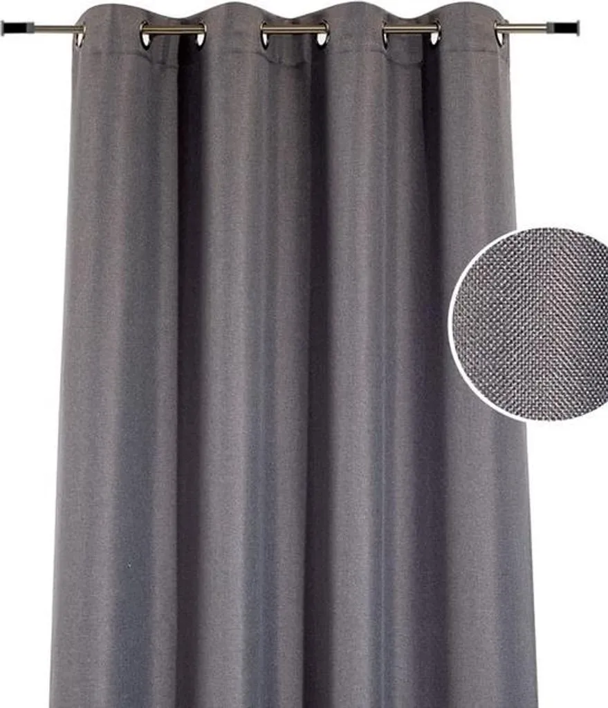 Rideau Occultant pour Chambre Gris 135x260 cm - Sommeil dans le Noir
