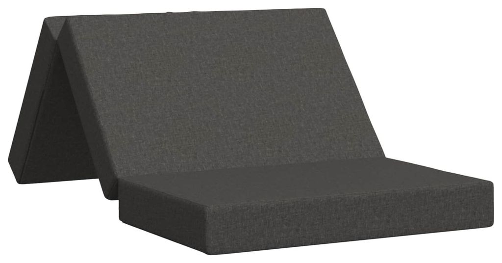 Klappsofa Bett 100 x 67 x 45 cm Dunkelgrau