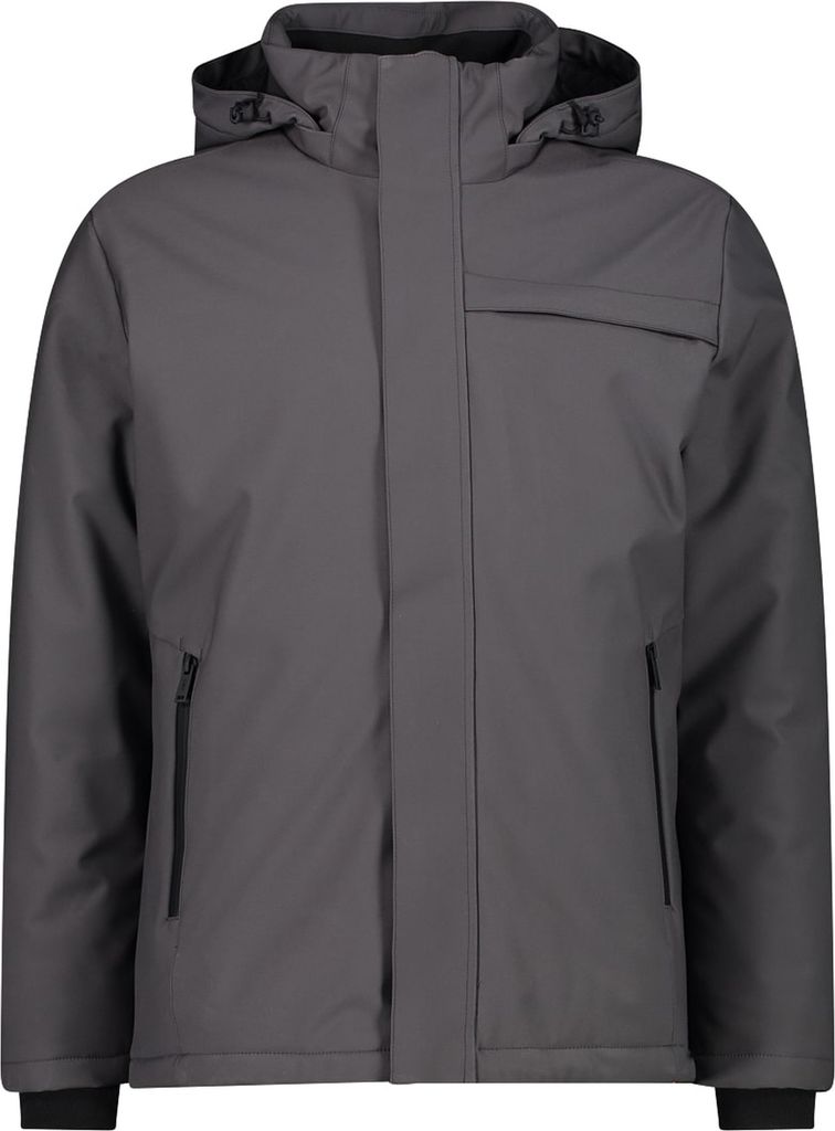 Cmp MAN LONG JACKET SNAPS HOOD DUST DUST 54