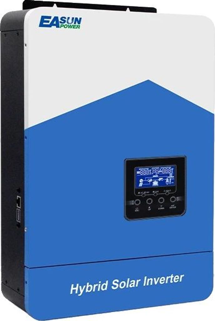 Hybrid-Solarwechselrichter, MPPT-Steuerung, intelligentes Laden, 48V-62KW-WIFI